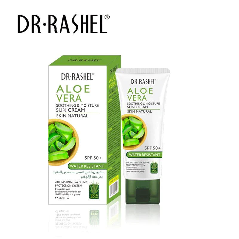 Dr Rashel Aloe Vera Soothing & Moisture Sun Cream SPF 50+ - 60g