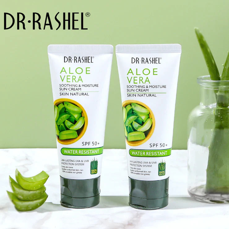 Dr Rashel Aloe Vera Soothing & Moisture Sun Cream SPF 50+ - 60g