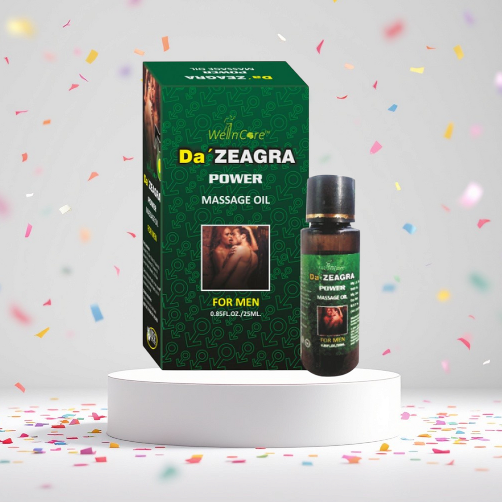 DA ZEAGRA HERBAL POWER MASSAGE OIL - NEW FORMULA