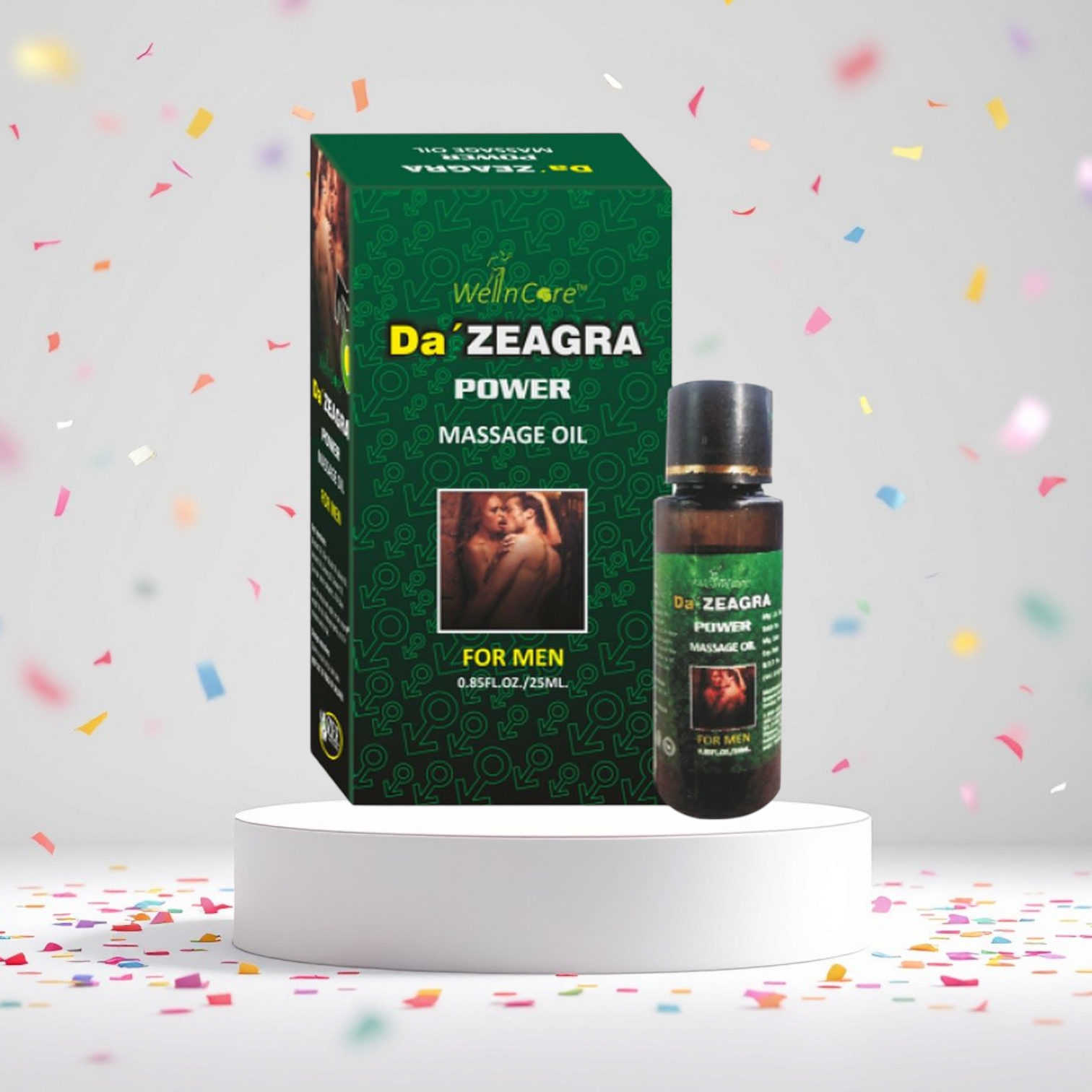 DA ZEAGRA HERBAL POWER MASSAGE OIL - NEW FORMULA