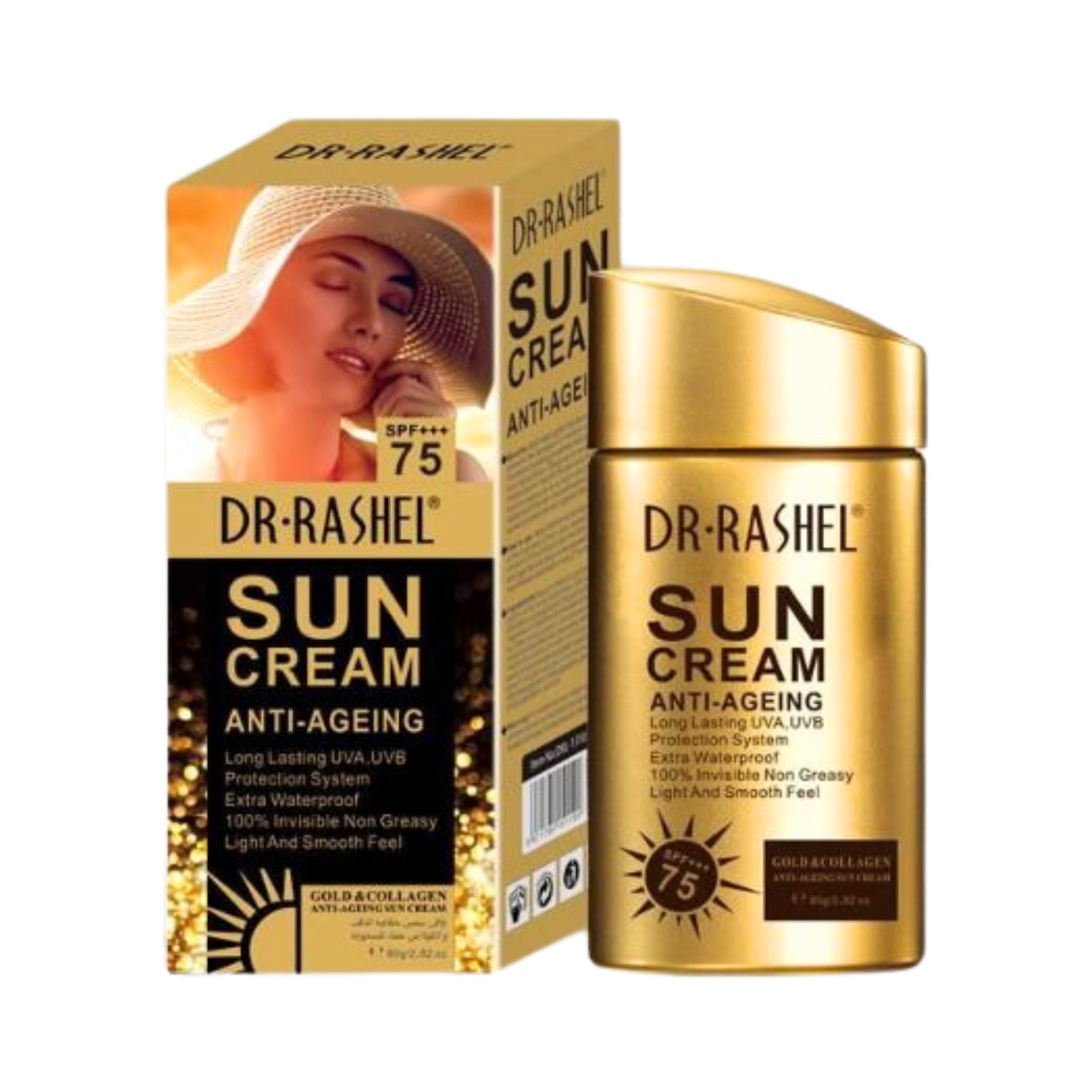Dr Rashel Gold Collagen Sun Cream SPF 75 80g