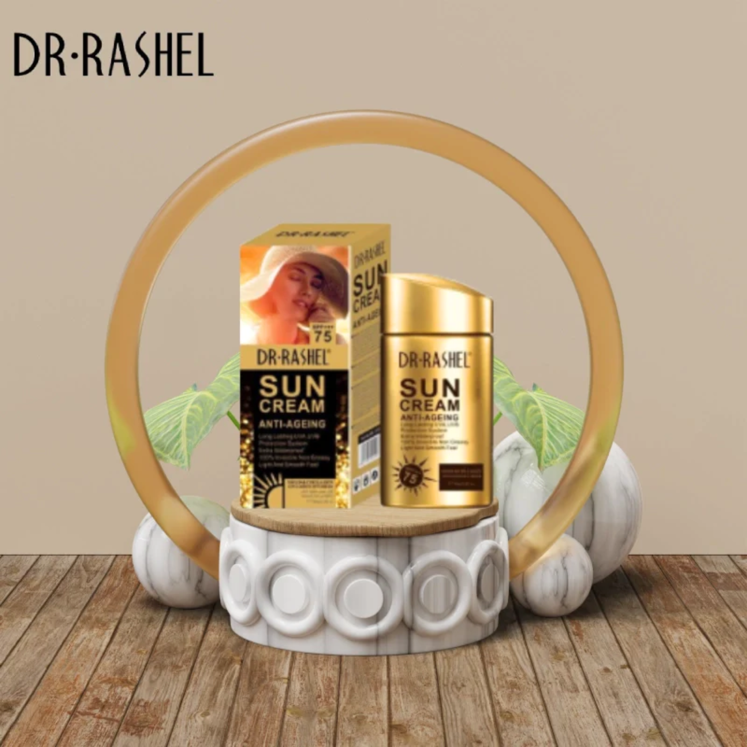 Dr Rashel Gold Collagen Sun Cream SPF 75 80g